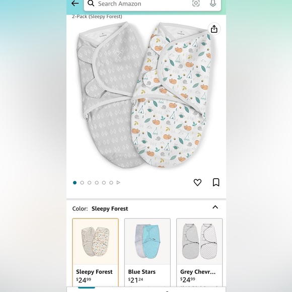 ••SwaddleMe Original Swaddle (Sm/Md) - Picture 2 of 5